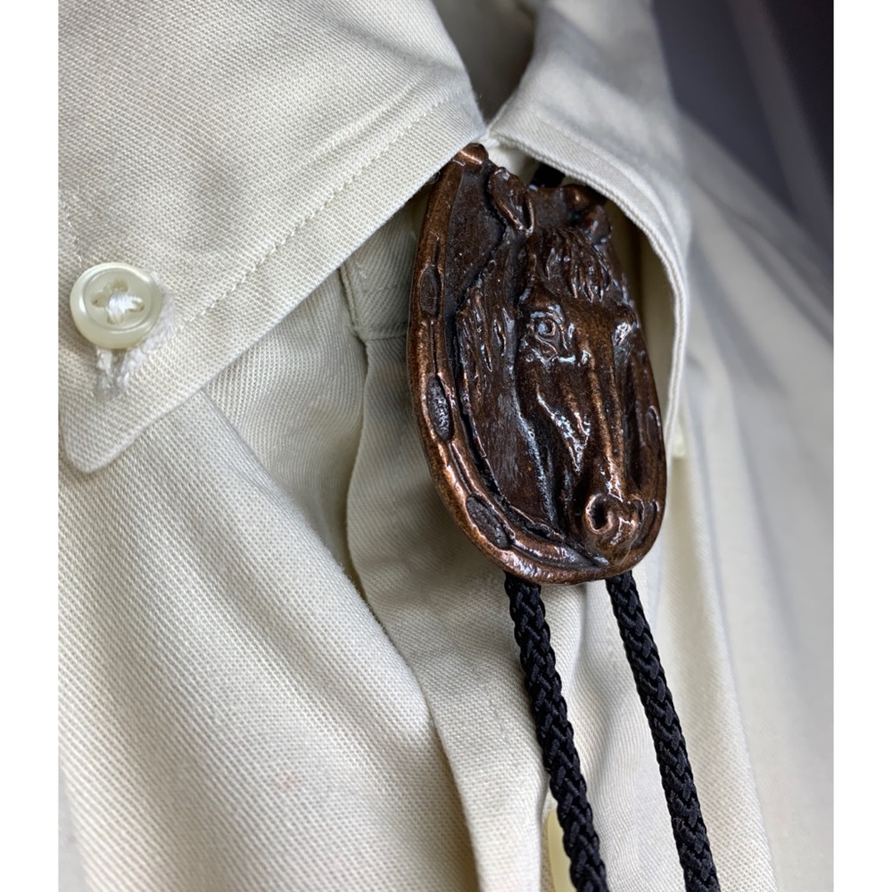vintage western bolo tie